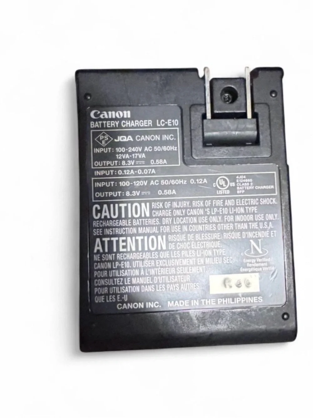 Canon Black and Gray Camera Battery Pack (Pair)